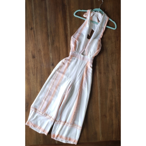 Amanda Uprichard Christie Striped Jumpsuit - Picture 7 of 14